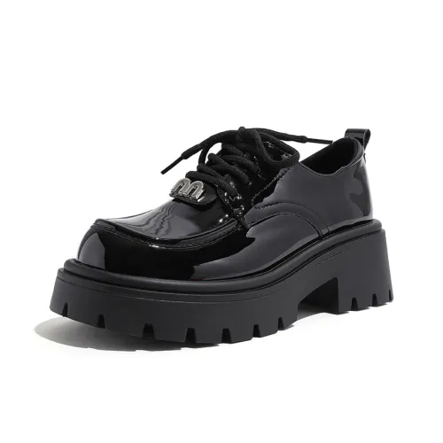 HUANQIU Loafers Women's Black