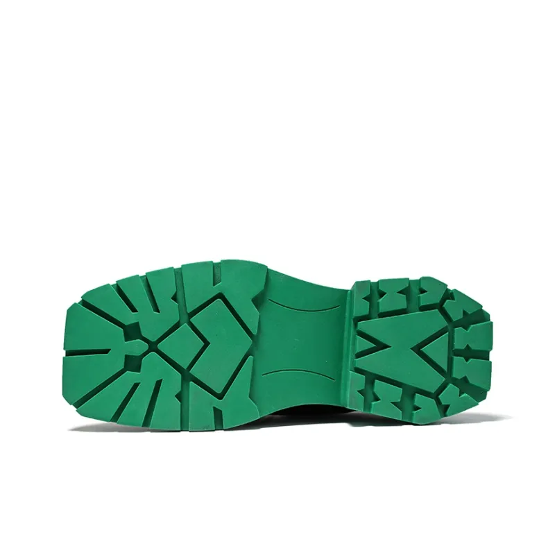 Cachiotti Men's Casual Shoes Men Low Top Black/Green-7
