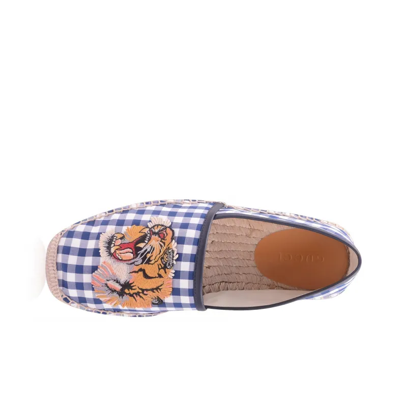 GUCCI Casual Shoes Women's Blue White-2