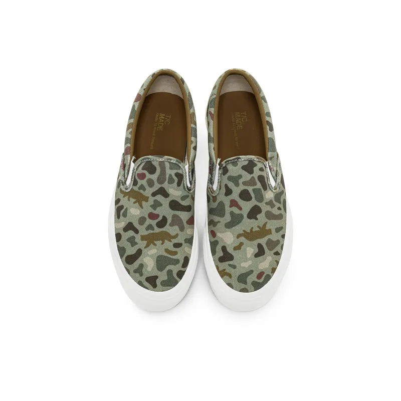 TC Tcmade 013 Low-Top Canvas Shoes Unisex Camouflage-4