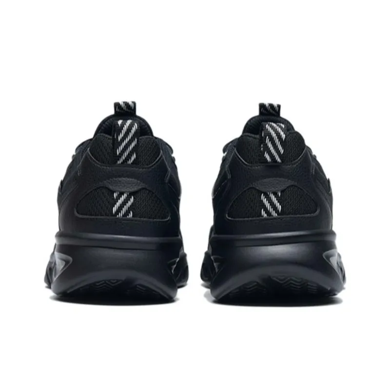 XTEP Cushioning Anti-Slip And Wear-Resistant Low-Top Running Shoes Men's Black-2