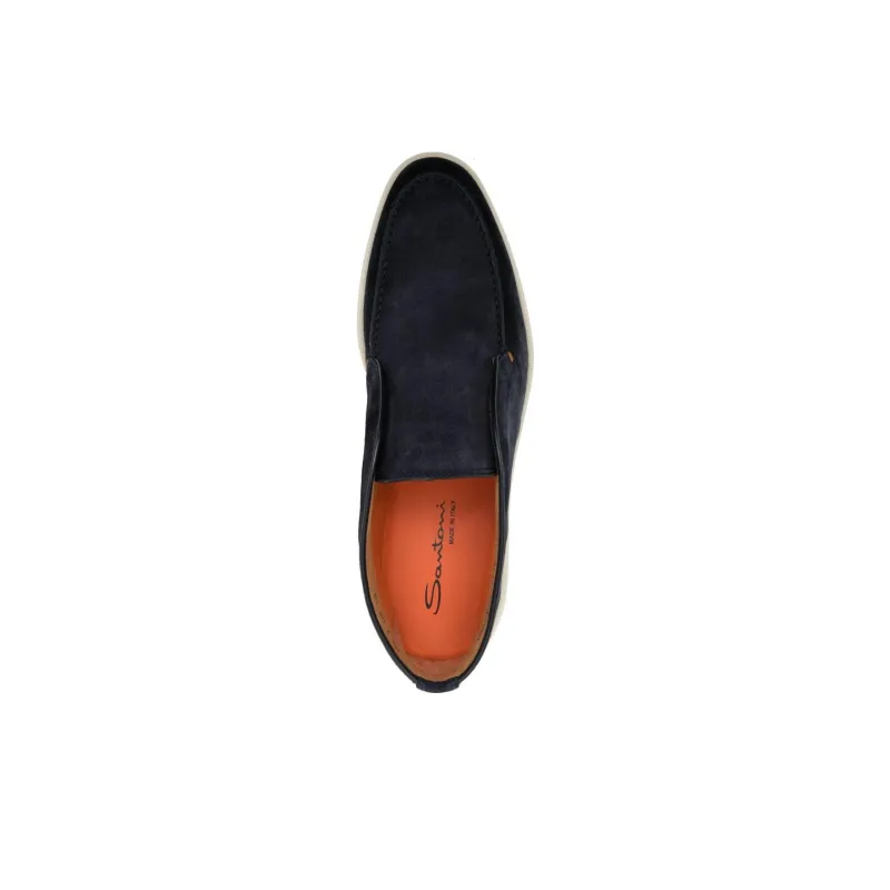 Santoni Desert Round Toe Slip On Boots-4