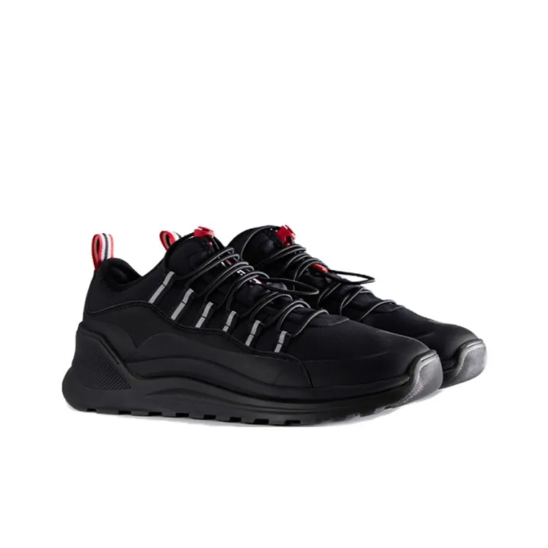 HUNTER Shock Absorbers With Slip Resistant Features Low Top Mountaineering & Hiking Shoes Men's Black-2