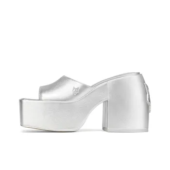 Naked Wolfe Fancy Other Slip-Resistant Slide Slippers Women's Silver