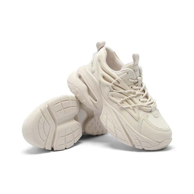 C°BANNER Low-Top Chunky Sneakers Women's Beige-2
