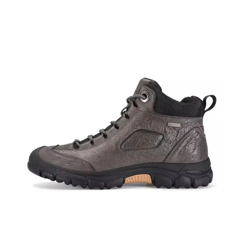 HUMTTO Hiking / Trekking Shoes Men High-Top Brown