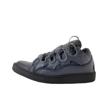 Lanvin Curb Low Top Sports Lifestyle Casual Shoes Men's Black