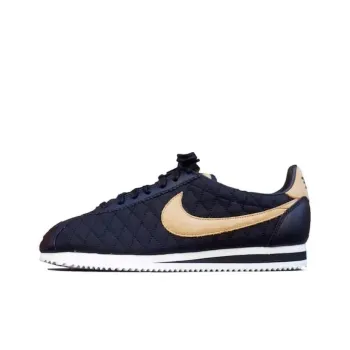 Nike Cortez Cushioning Wear Resistant Low Top Skateboard Shoes Men's Dark Blue