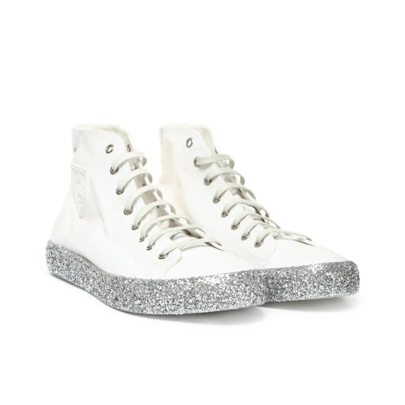 SAINT LAURENT Stylish Skateboarding Shoes Men's White-2