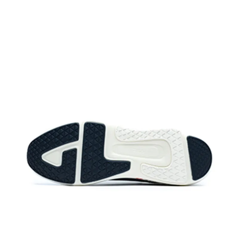 FILA Athletics Cushioning Anti Slip And Wear Resistant Low Top Running Shoes Men's Constant Blue-4
