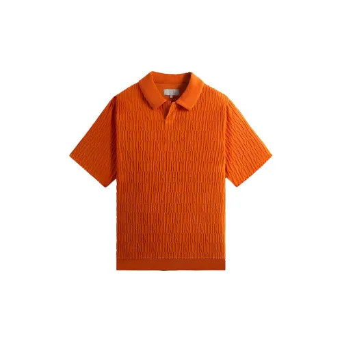 KITH Polo Shirts Men Orange