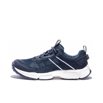 TOREAD Slip Resistant, Abrasion Resistant, Breathable Low Top Outdoor Shoes Men's Blue White