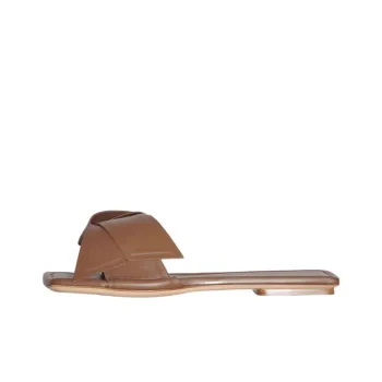 Acne Studios Bow-detailing Leather Slides