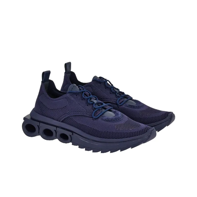 FERRAGAMO Knitted Running Sneakers-1