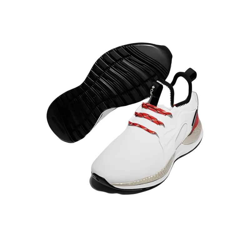 Columbia Slip Resistant, Abrasion Resistant, Waterproof, And Breathable Mid Top Outdoor Shoes Women's White Red-4