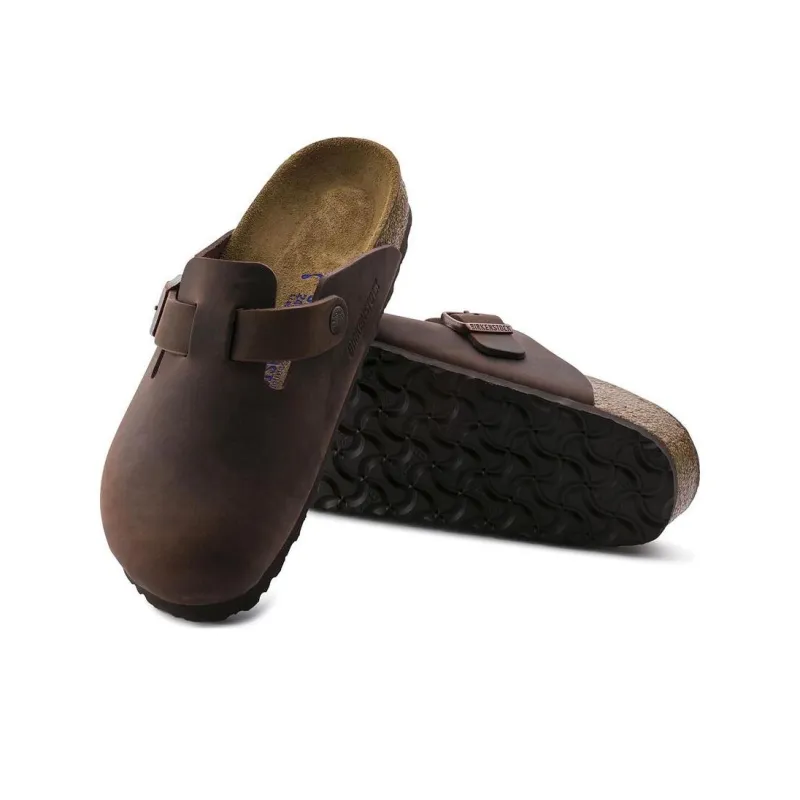 Birkenstock Boston Soft Footbed Oiled Leather 'Habana'-4