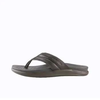 Hush Puppies Abrasion-Resistant Flip Flops Men's Brown