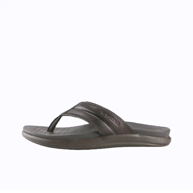 Hush Puppies Abrasion-Resistant Flip Flops Men's Brown-0