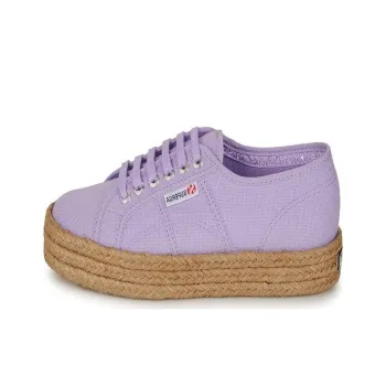 SUPERGA Wear resistant And Lightweight Low Top Skateboard Shoes Women's Purple