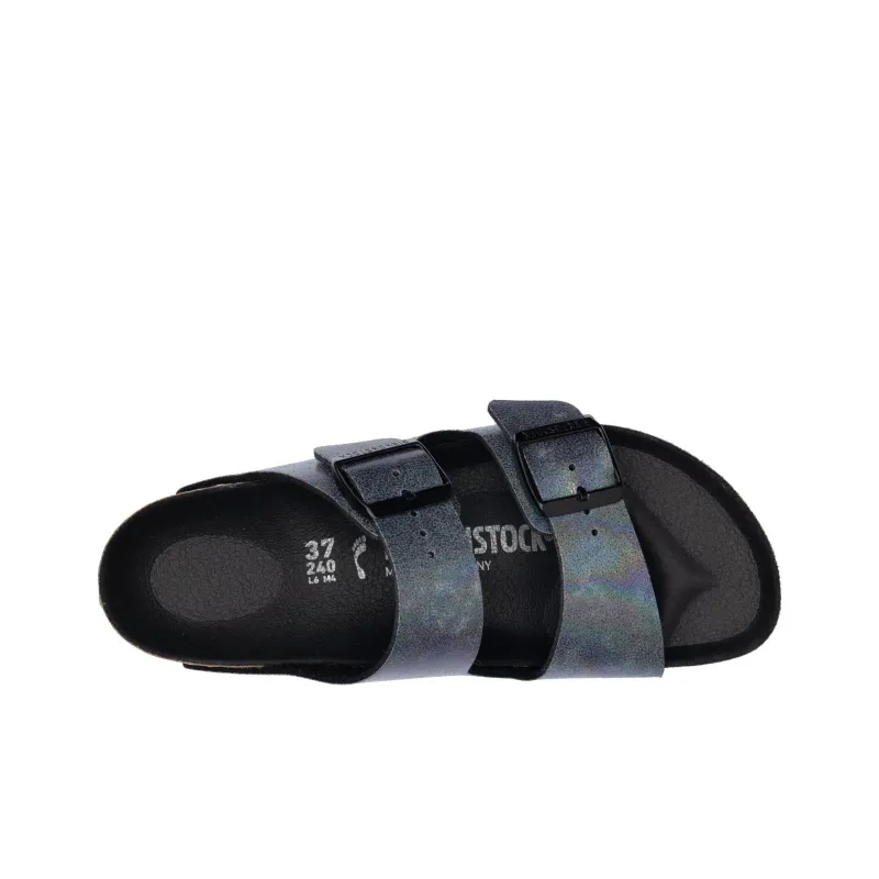 Birkenstock Arizona Microfiber Black Iridescent Women's-1