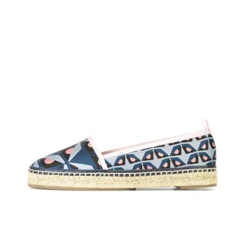 FENDI Flat Shoes Women's Blue Black