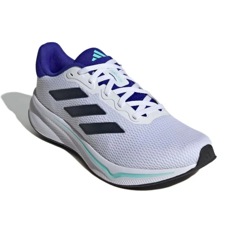 Adidas Response Anti Slip Wear Resistant Low Top Running Shoes Men's White-1