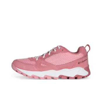 Columbia Anti Slip Wear Resistant Low Top Outdoor Shoes Women's Pink