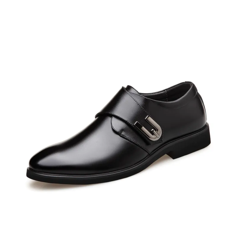 Batotem Dress Shoes Men Low Top Black/Brown-0