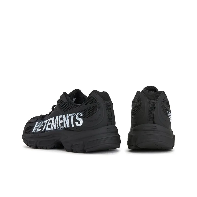 Vetements Low-Top Sports Casual Shoes Unisex Black-4