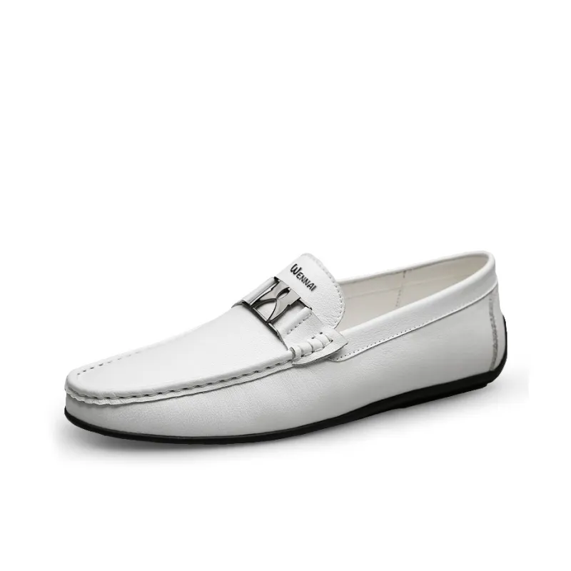 Wen Nai Casual Shoes Men's White-1