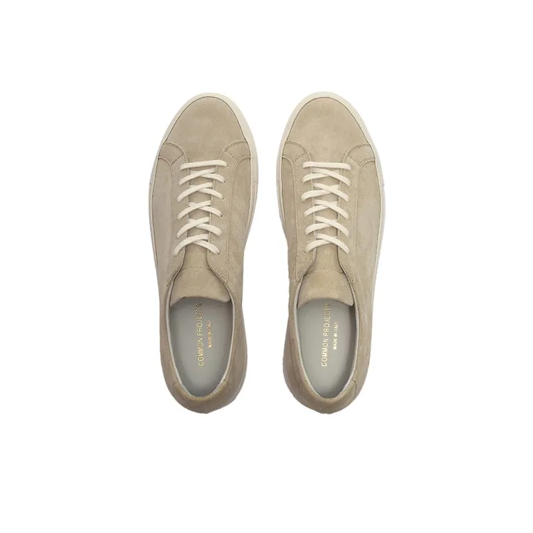 COMMON PROJECTS Achilles Suede Low 'Off White'-3