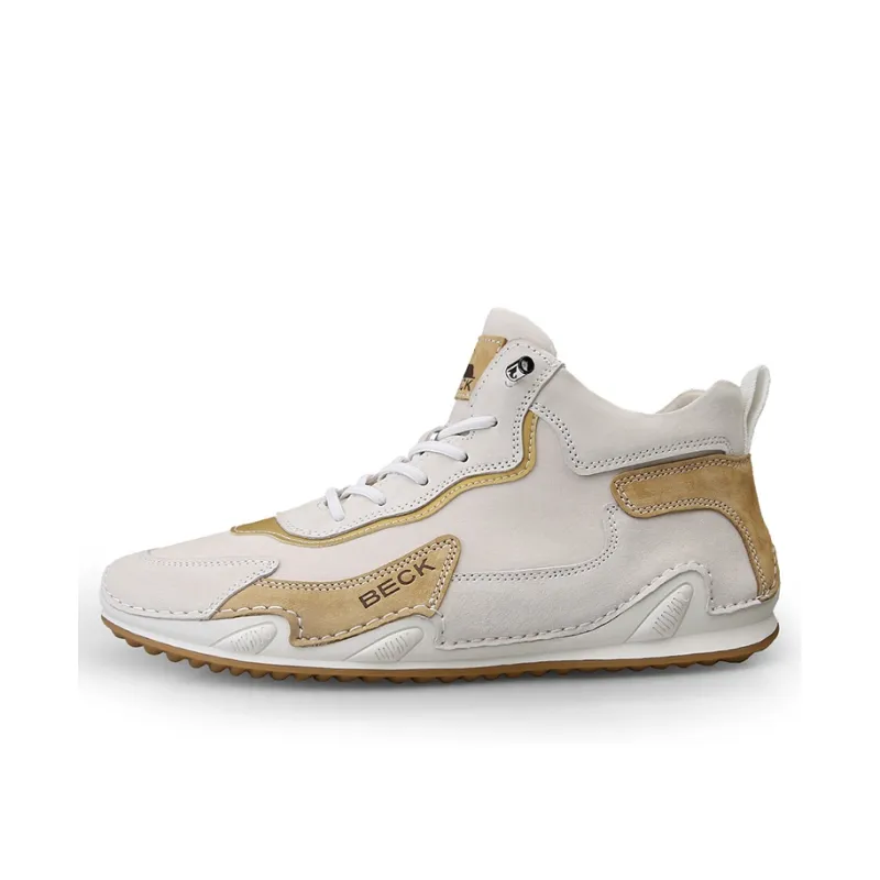 BECK Anti Slip Wear Resistant High Top Casual Shoes Men's-0