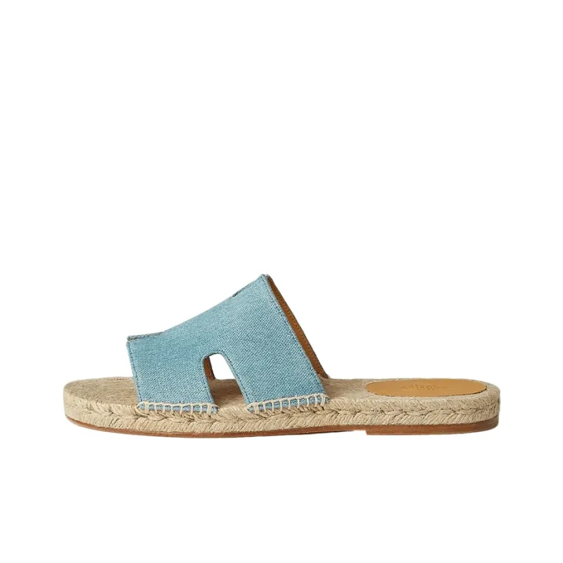 HERMES Stylish Sandals Men's Blue-0