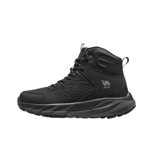 CAMEL Soaring Anti-Slip Wear-Resistant High-Top Outdoor Shoes Men's Black