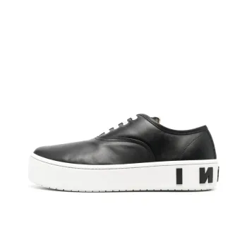 MARNI Low Top Stylish Skateboarding Shoes Men's Black