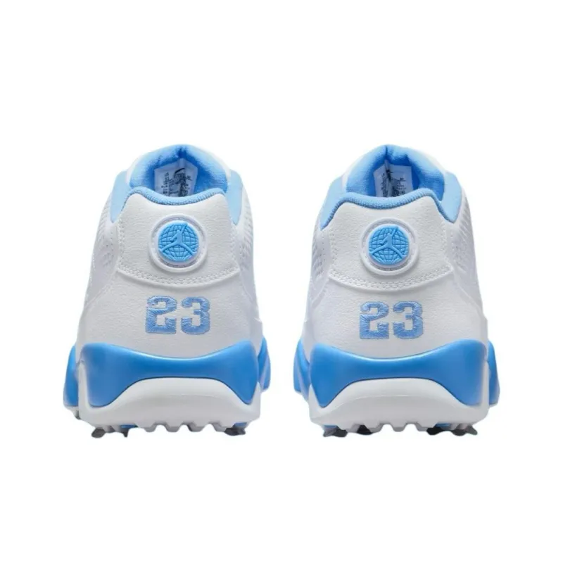 Air Jordan 9 Retro Low Golf 'White University Blue'-4