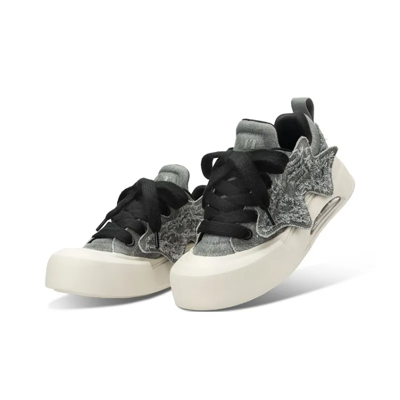 PMT Anti-Slip And Wear-Resistant Lightweight Height Increasing Low-Top Skateboard Shoes Men's-2