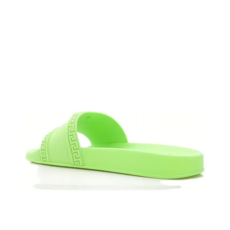 VERSACE Palazzo Medusa Pool Slide 'Citron'-1