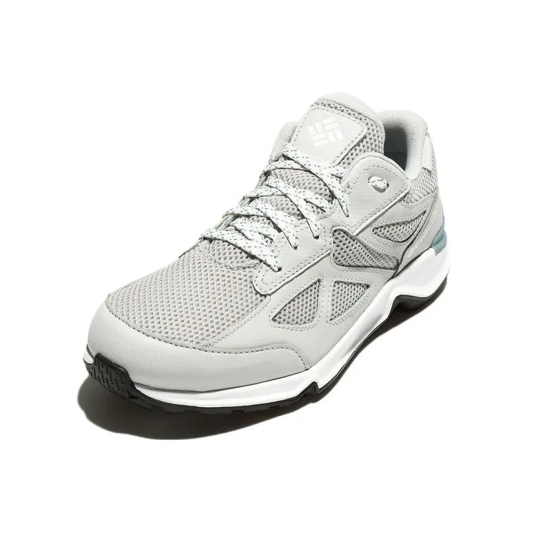 Columbia Shock Absorbers With Slip Resistant And Abrasion Resistant Properties Low Top Hiking Shoes Women's Gray White-2