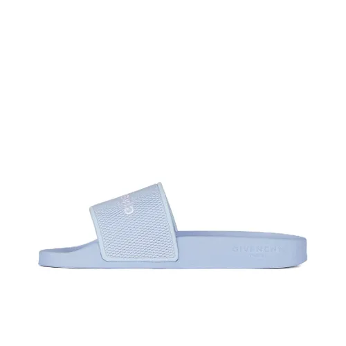 Givenchy Rubber Sole Abrasion-Resistant Fashion Slippers Women's Blue