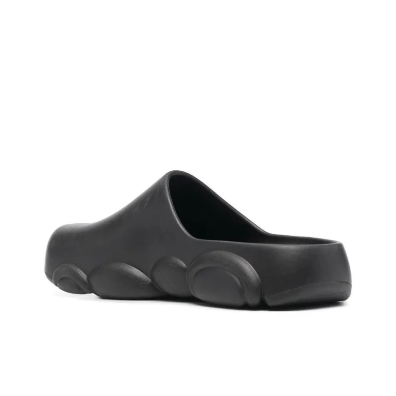 MOSCHINO Logo Embossed Mules-3
