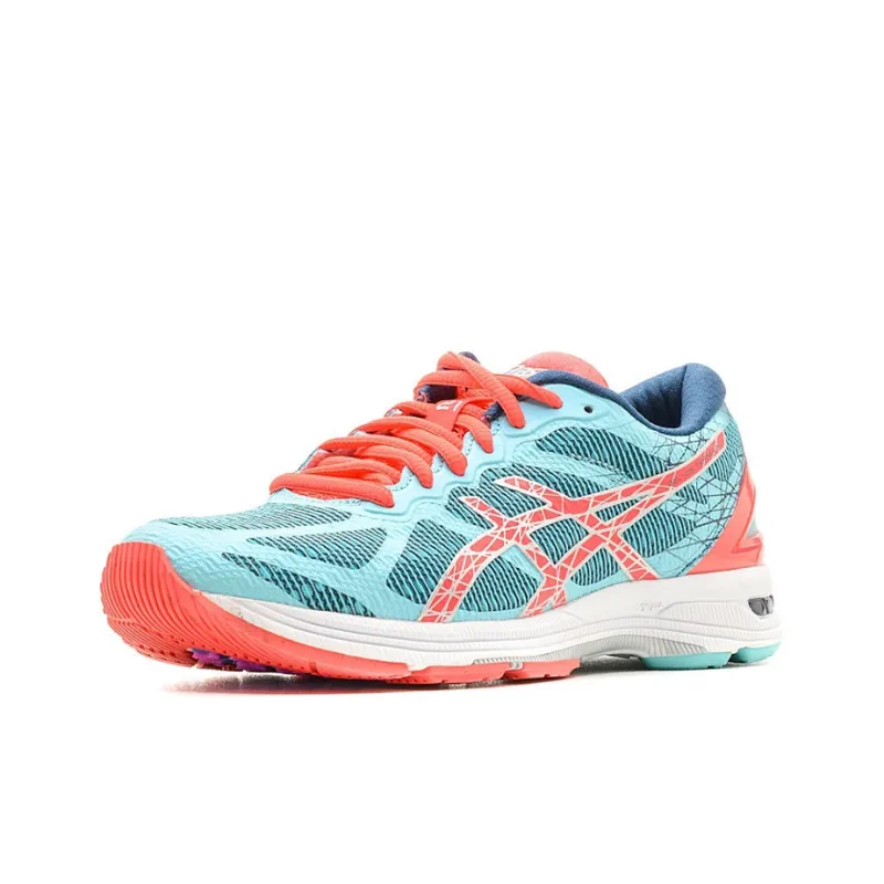 Asics Gel-Ds Trainer 21 Wear-Resistant Low-Top Running Shoes Women's Blue Pink-2