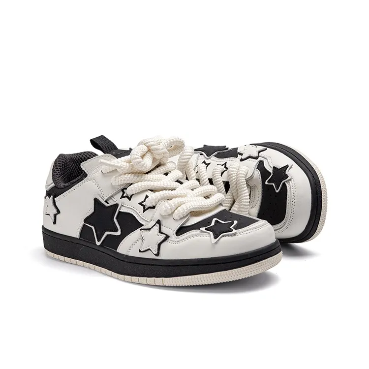 Fang Sanhuo Low Top Skateboard Shoes Unisex White-2