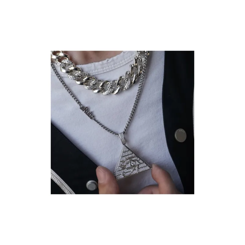 TheRubz Alloy Pendant Necklaces Unisex-5
