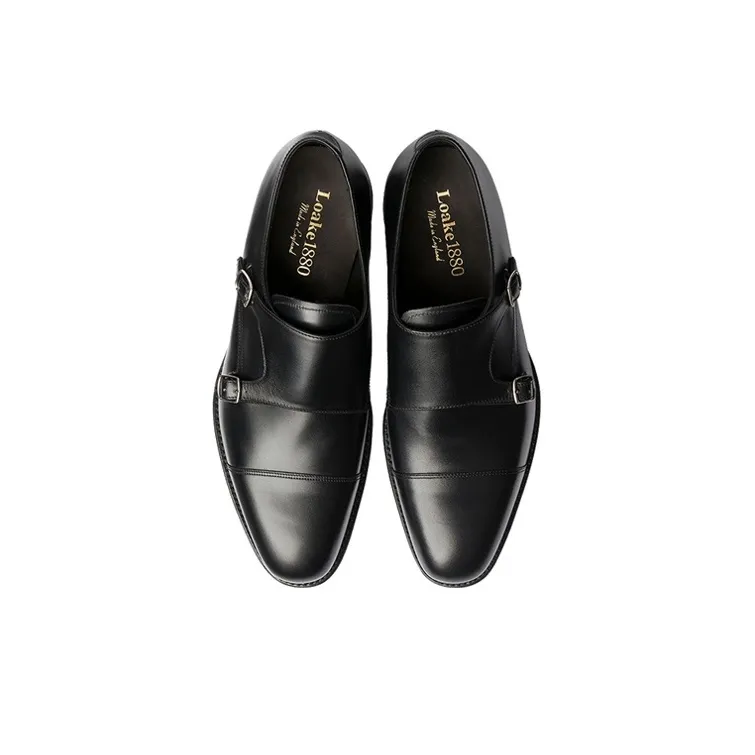 LOAKE Dress Shoes Men Low Top Black-2