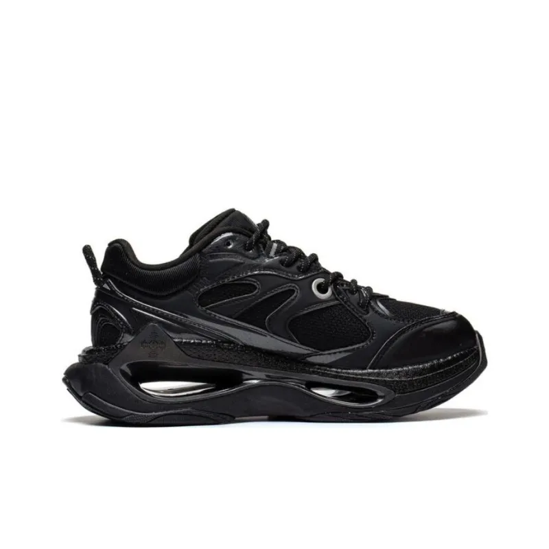 LiNing Beyond Durable Breathable Low Top Casual Shoes Women's Black-1