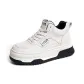 Ecru Black Fleece-Lined