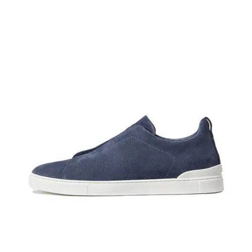 Zegna Slip-on Suede Sneakers