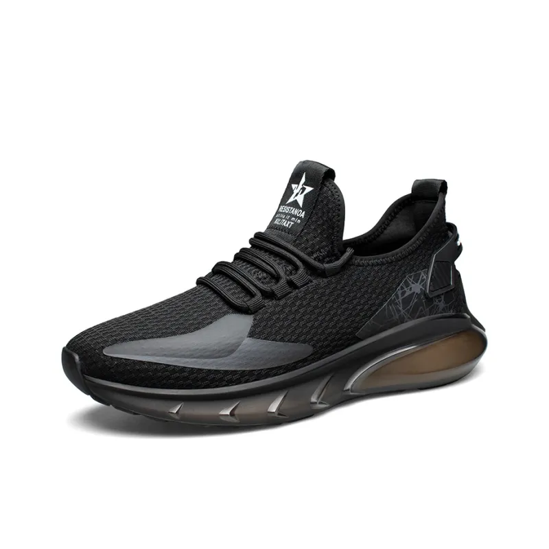 Captain Illy Abrasion Resistant Casual Shoes Men's Black-0