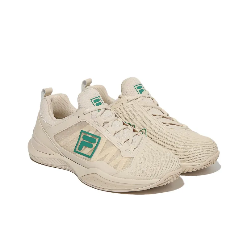 FILA SpeedSub T9 Speed Serve T9 Anti Slip Wear Resistant Low Top Tennis Shoes Unisex Brown Korean Style-2